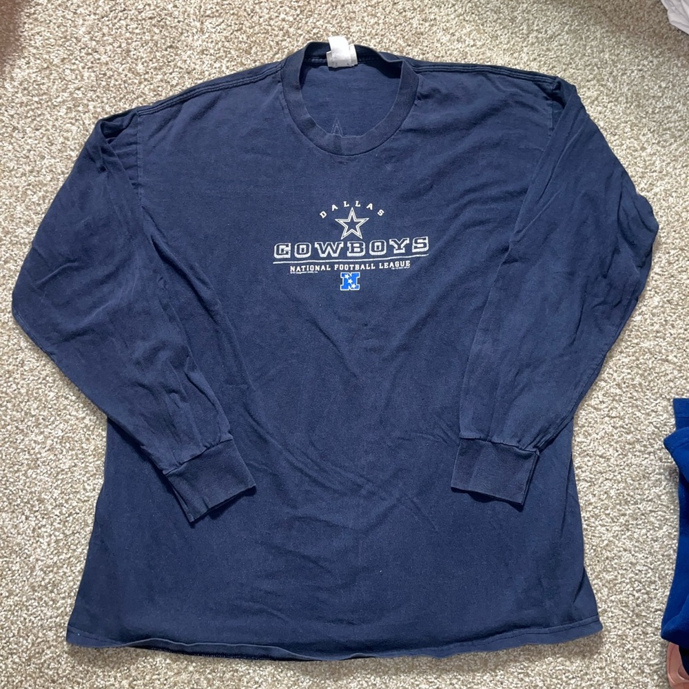 Lee sports - Navy Blue Dallas Cowboys sports long sleeve